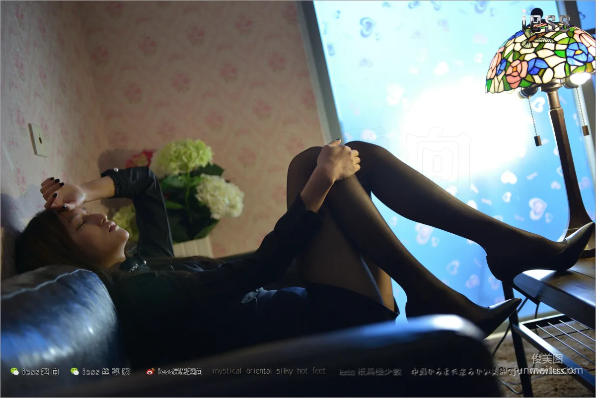 Silk Feet Bento 168 Xiao Xiao, Black Stockings Goddess Black Stockings Show [IESS] Photo Set photo 64