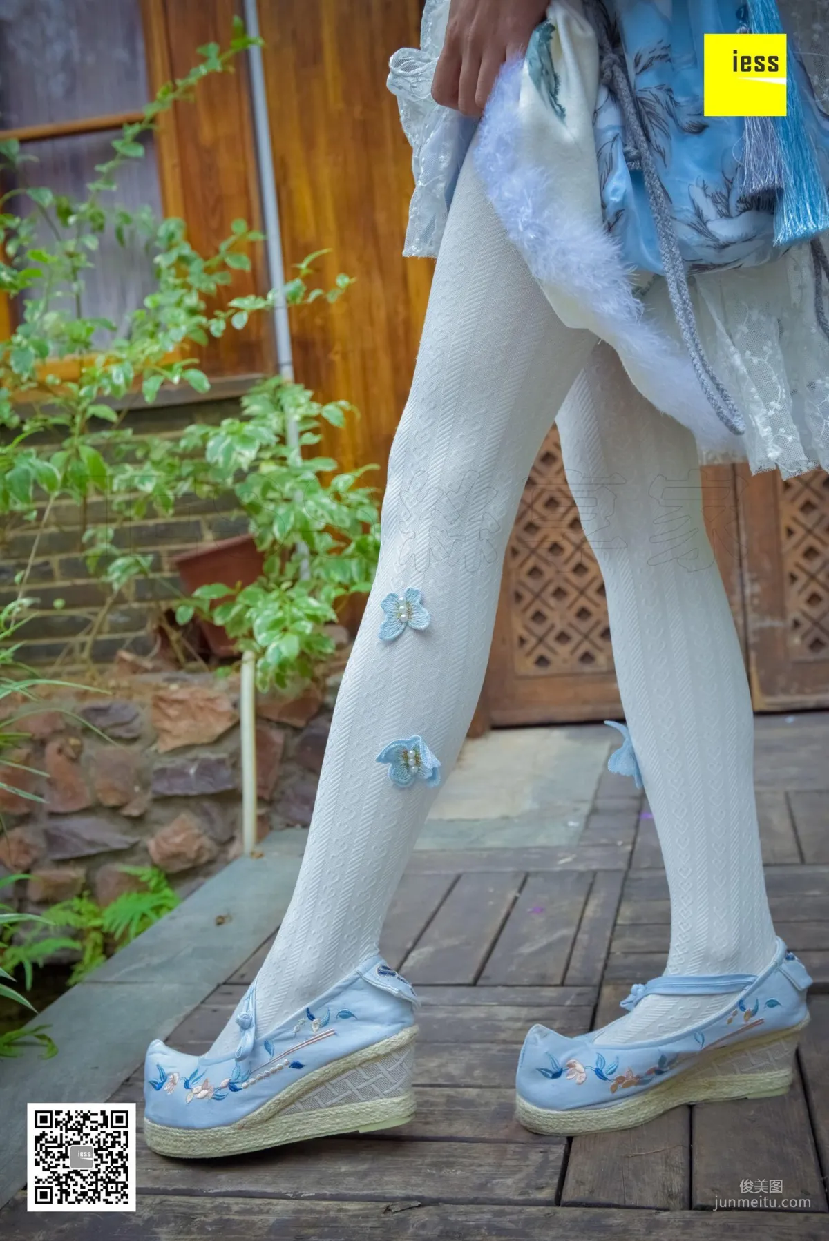 Silk Enjoyer 122 Mu Mu, Hanfu Embroidered Shoes White Socks [IESS] Photo Set photo 29