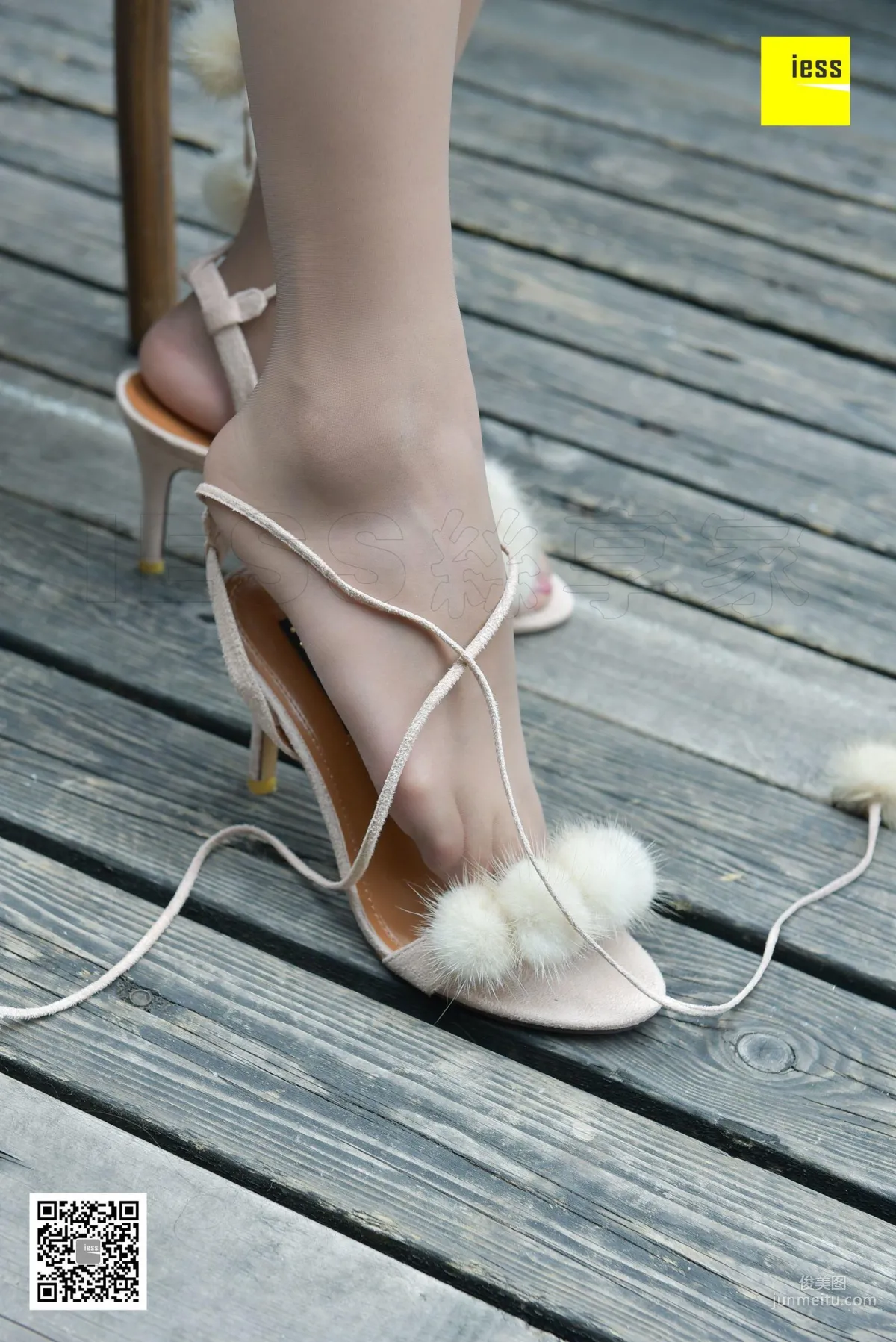 Silk Enjoyer 114 Jing Jing Fluffy Lace-Up Sandals [IESS] Photo Set photo 55