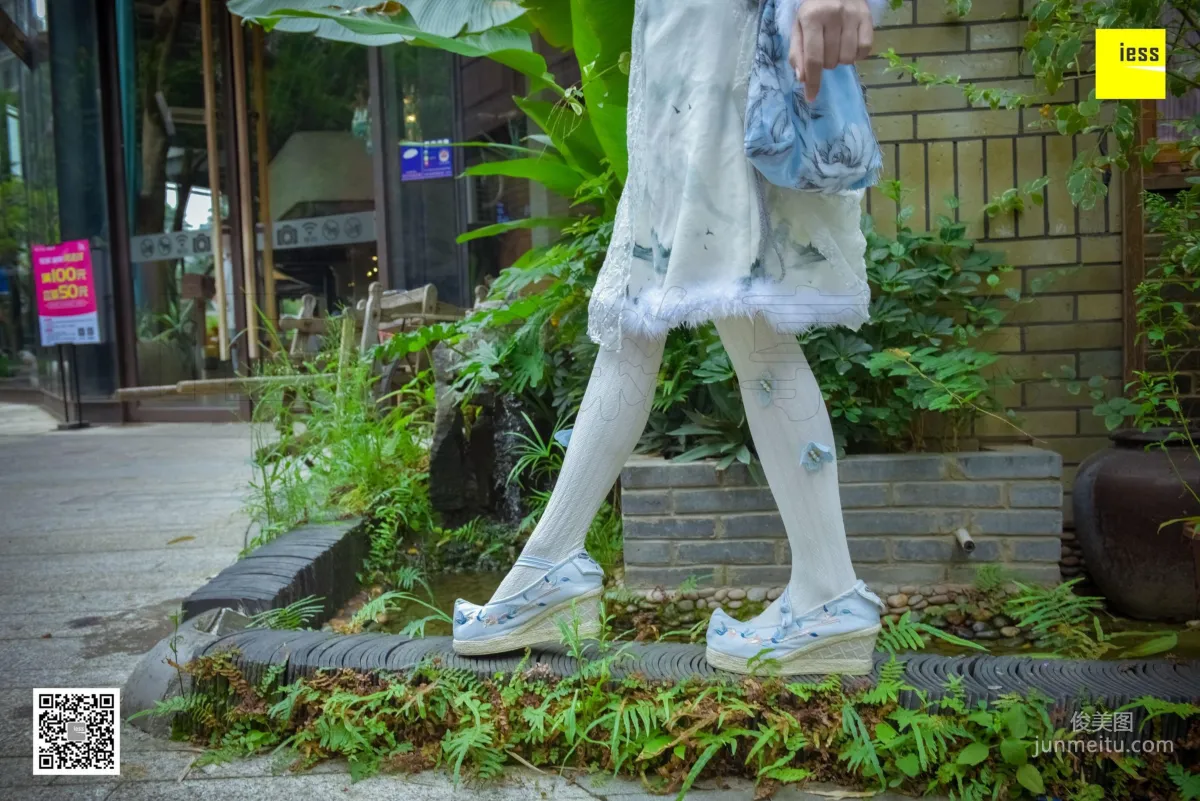 Silk Enjoyer 122 Mu Mu, Hanfu Embroidered Shoes White Socks [IESS] Photo Set photo 10