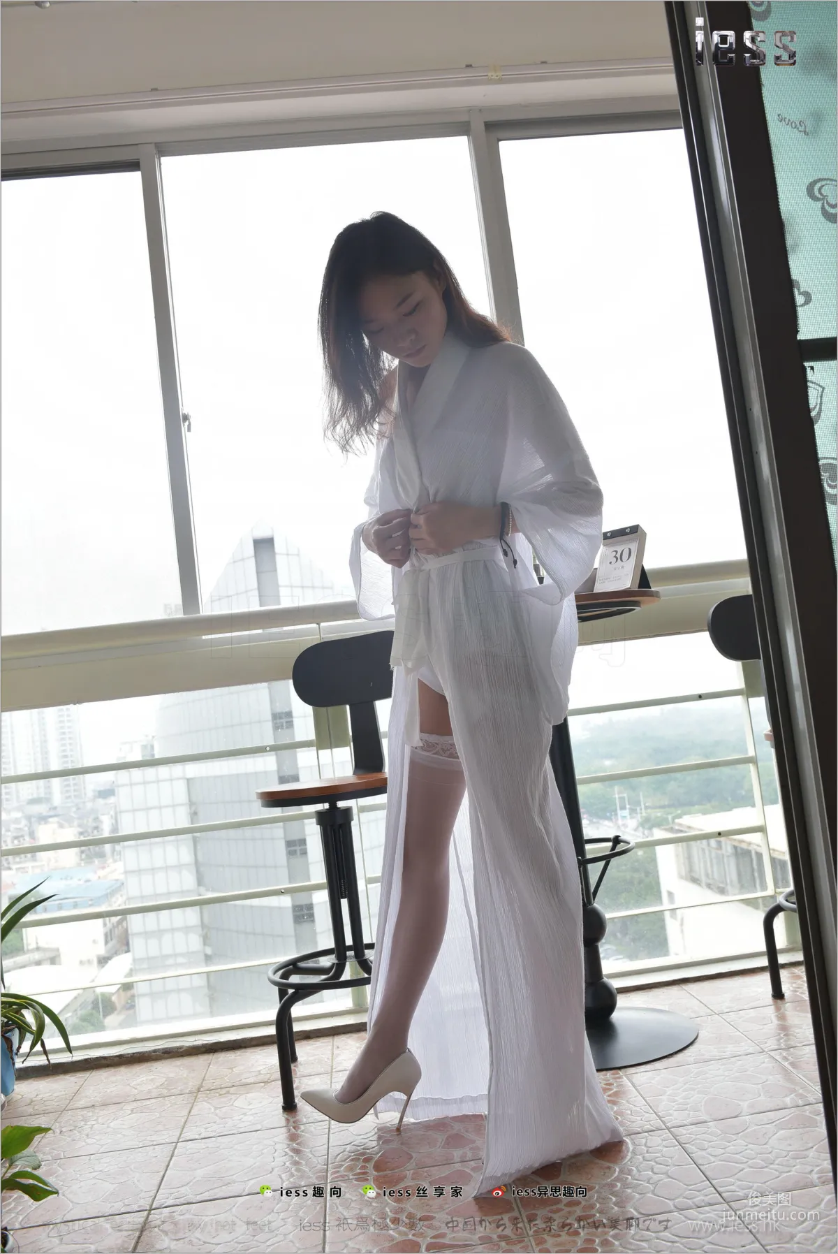 Silk Stockings Bento 179 Xiao Liu 《No.8 White Stockings Waltz》 [IESS] Photo Set photo 11