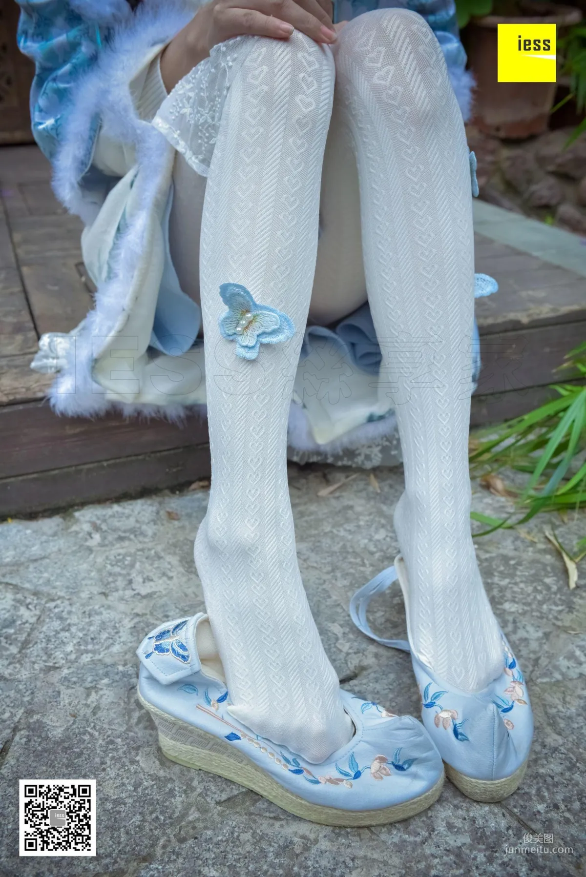 Silk Enjoyer 122 Mu Mu, Hanfu Embroidered Shoes White Socks [IESS] Photo Set photo 56