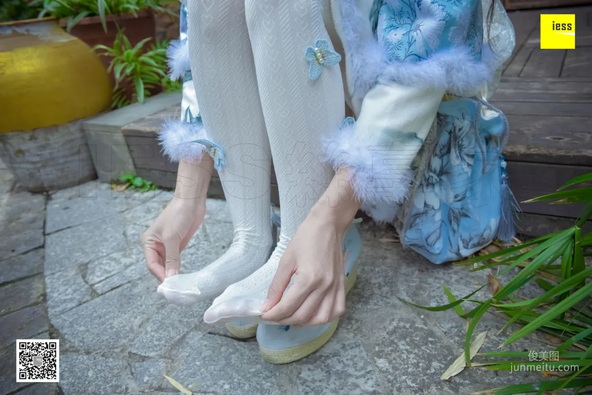 Silk Enjoyer 122 Mu Mu, Hanfu Embroidered Shoes White Socks [IESS] Photo Set photo 53