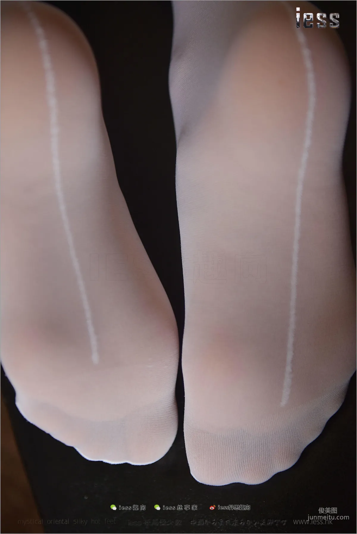 Silk Stockings Bento 159 Xiao Liu White Silver Ear [IESS] Photo Set photo 87