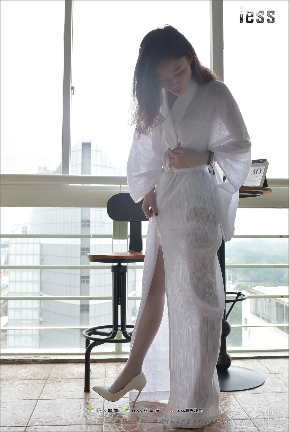 Silk Stockings Bento 179 Xiao Liu 《No.8 White Stockings Waltz》 [IESS] Photo Set photo 12