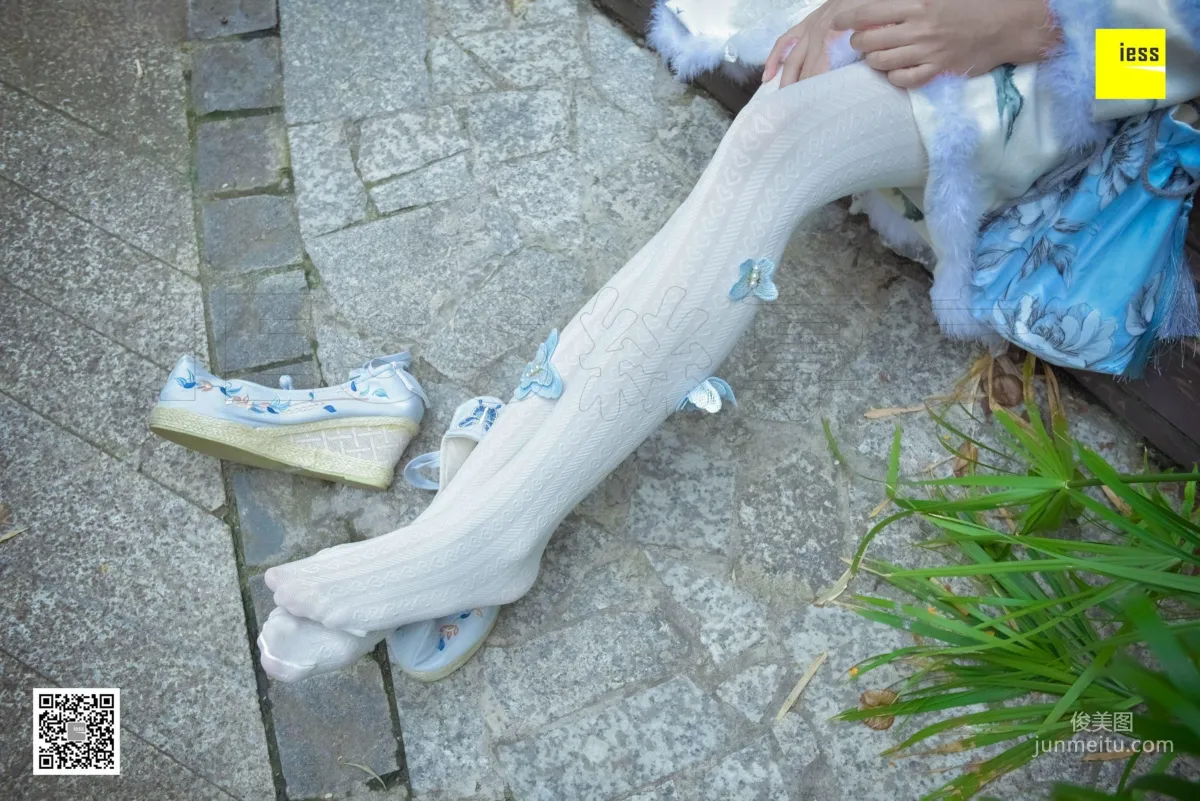 Silk Enjoyer 122 Mu Mu, Hanfu Embroidered Shoes White Socks [IESS] Photo Set photo 85