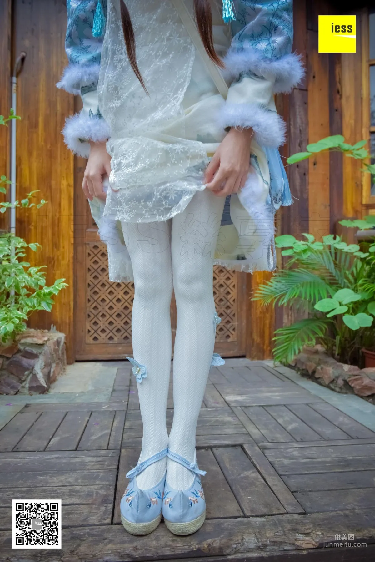 Silk Enjoyer 122 Mu Mu, Hanfu Embroidered Shoes White Socks [IESS] Photo Set photo 23
