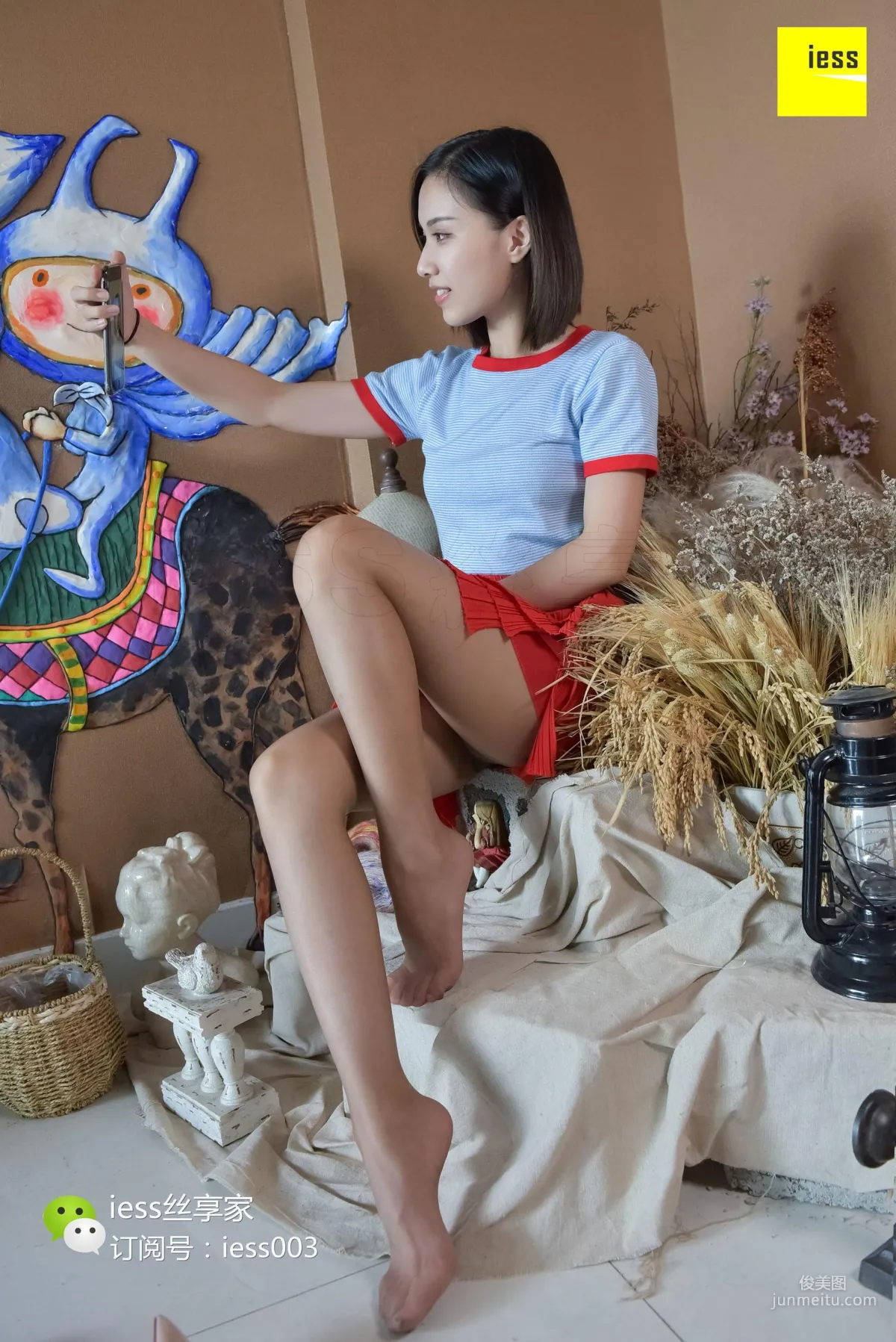 丝享家082 君君 《裸色高跟与棕丝》[IESS异思趣向] 写真集85