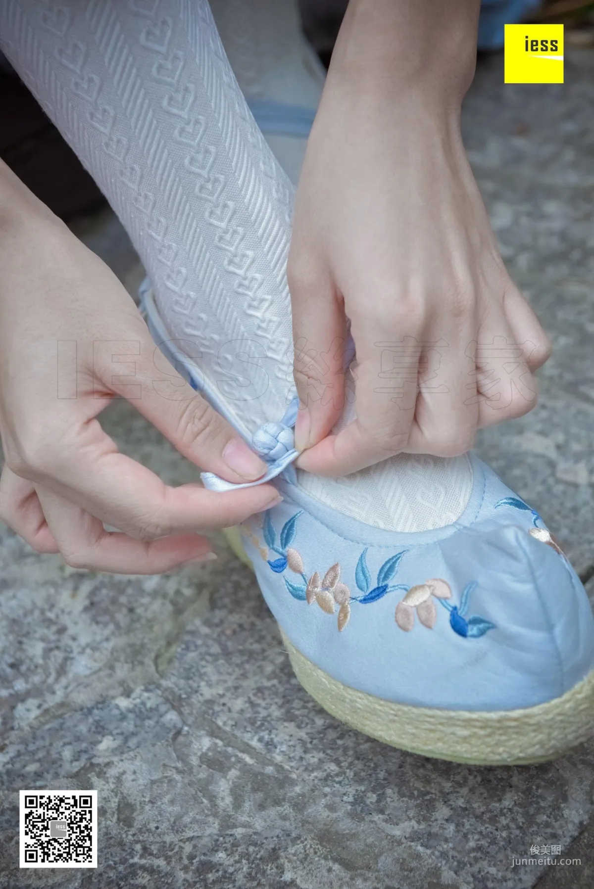 Silk Enjoyer 122 Mu Mu, Hanfu Embroidered Shoes White Socks [IESS] Photo Set photo 96