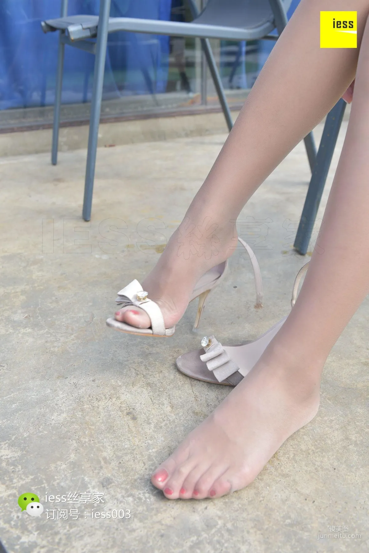 Silk Enjoyer 095 Xiao Xue, Big Wavy Coffee Silk Stockings [IESS] Photo Set photo 31