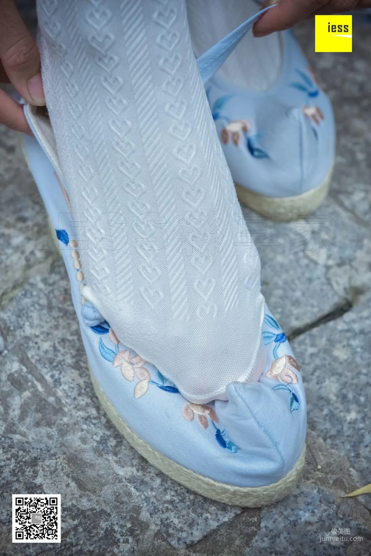Silk Enjoyer 122 Mu Mu, Hanfu Embroidered Shoes White Socks [IESS] Photo Set photo 45