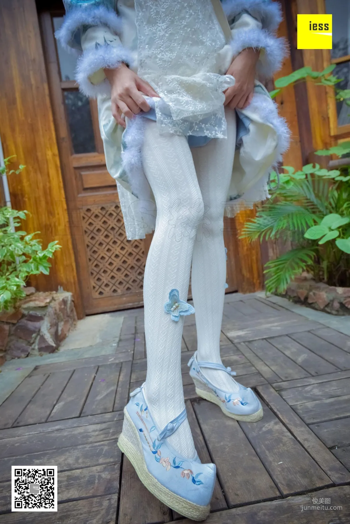 Silk Enjoyer 122 Mu Mu, Hanfu Embroidered Shoes White Socks [IESS] Photo Set photo 30