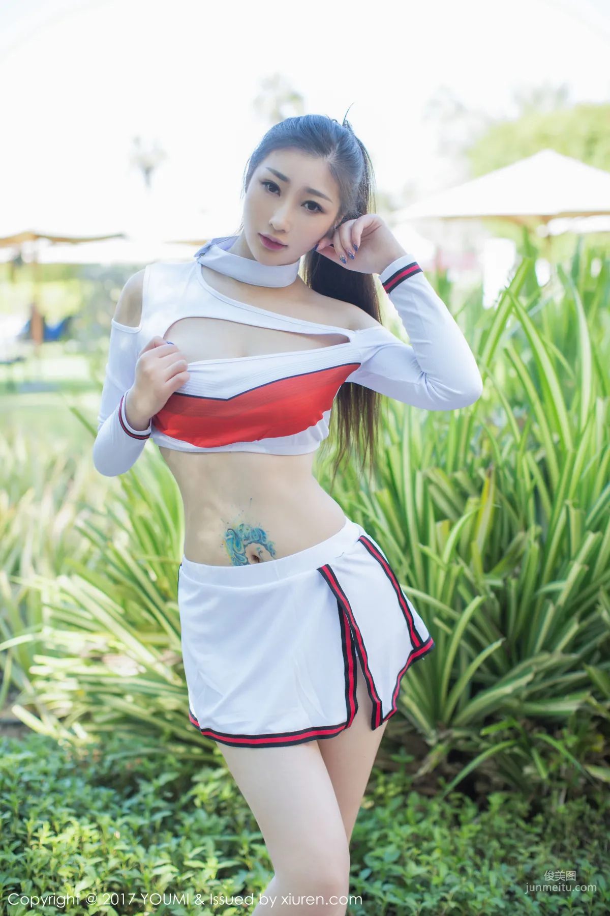 Daji Toxic, Uniform and Vacuum Metal Chain [YouMi] VOL.090 Photo Set photo 6