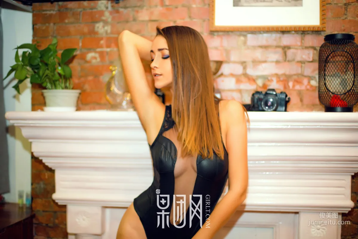 Ao Lina, Fishnet Stockings & See-Through Outfit, Girlt Nineteen Plus! [Girlt] NO.104 Photo Set photo 4