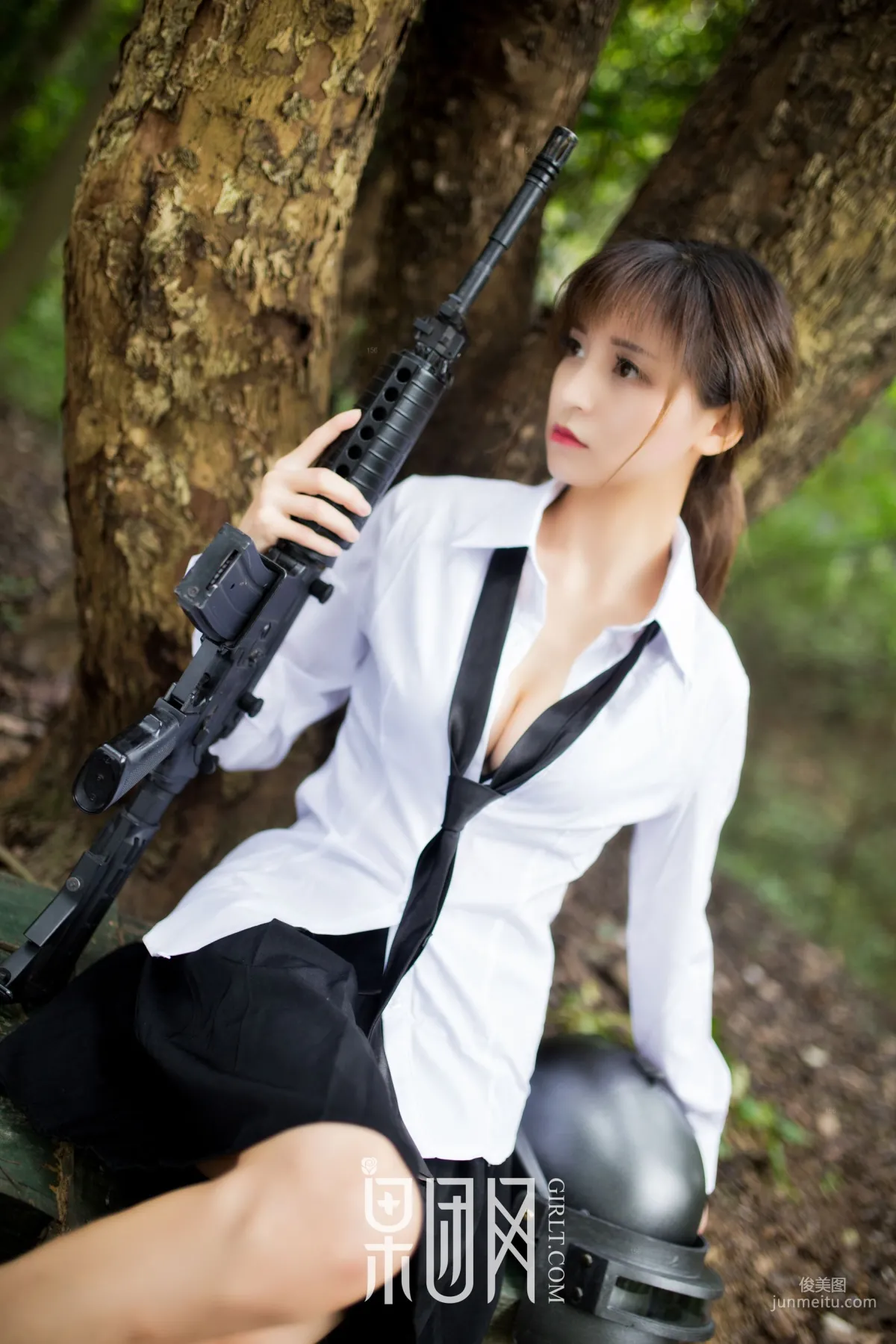 Mo Gu, Beauty's Wild Battle in the Wilderness, Sexy and Alluring! [Girlt] NO.109 Photo Set photo 11
