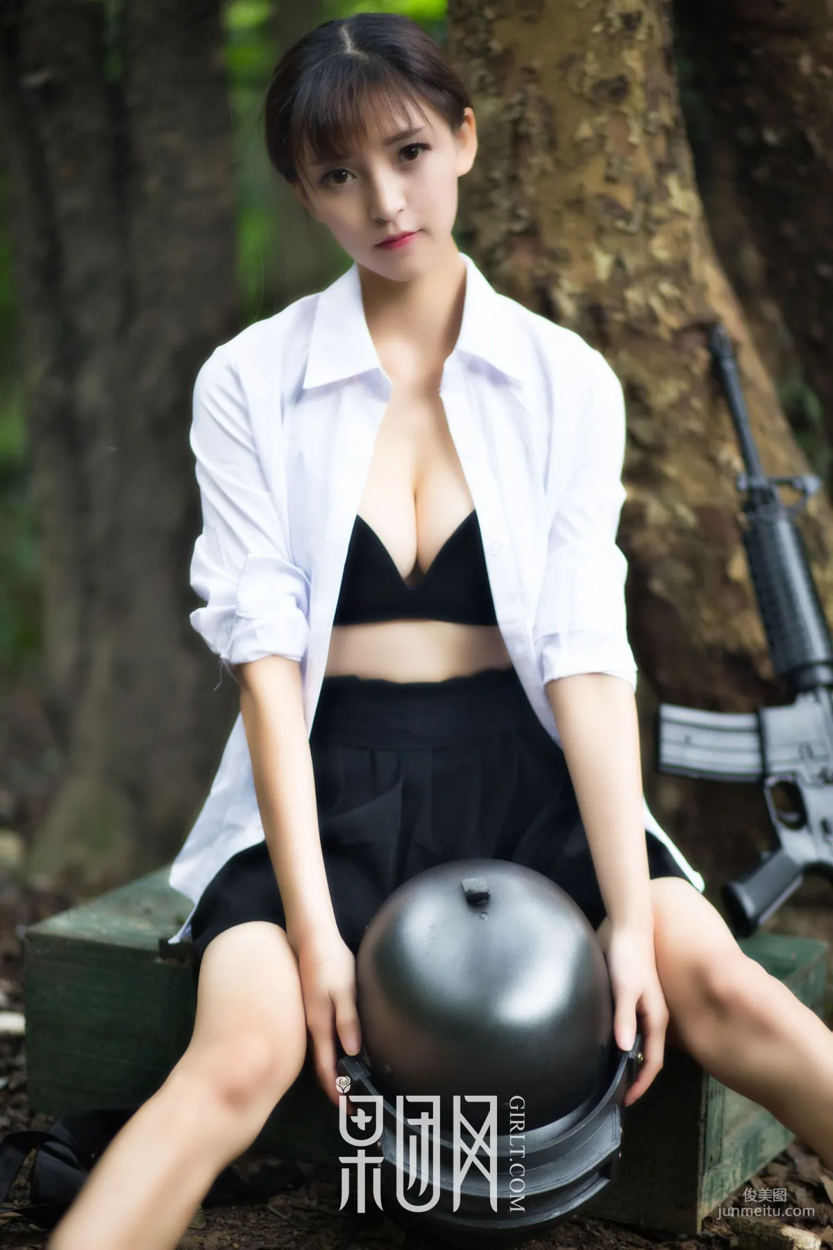 Mo Gu, Beauty's Wild Battle in the Wilderness, Sexy and Alluring! [Girlt] NO.109 Photo Set photo 22