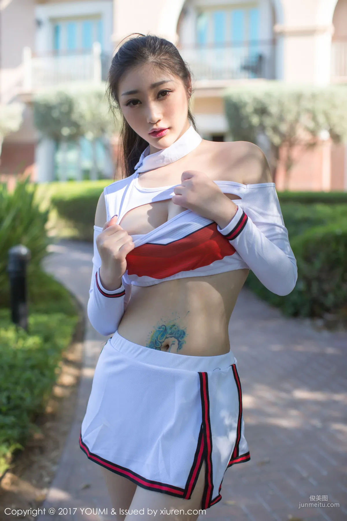 Daji Toxic, Uniform and Vacuum Metal Chain [YouMi] VOL.090 Photo Set photo 11