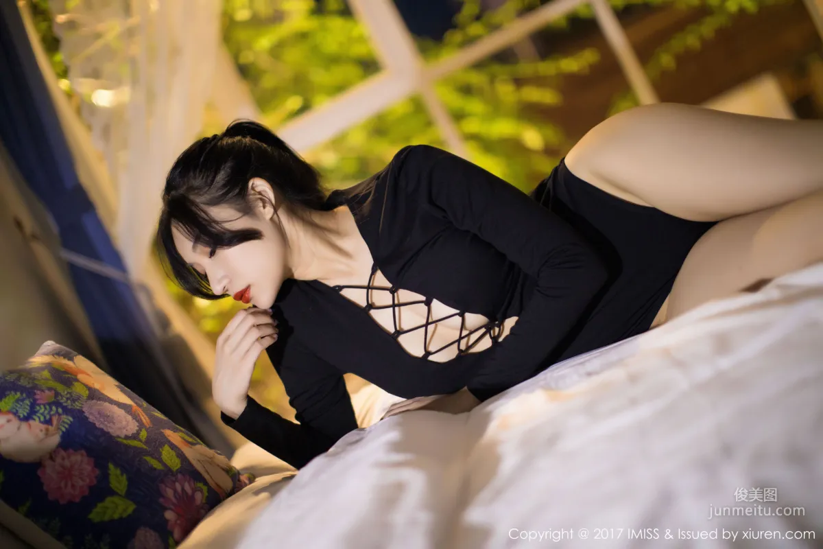 Xiaohuli Sica, Black Private Shoot Sexy Legs [IMISS] VOL.194 Photo Set photo 9