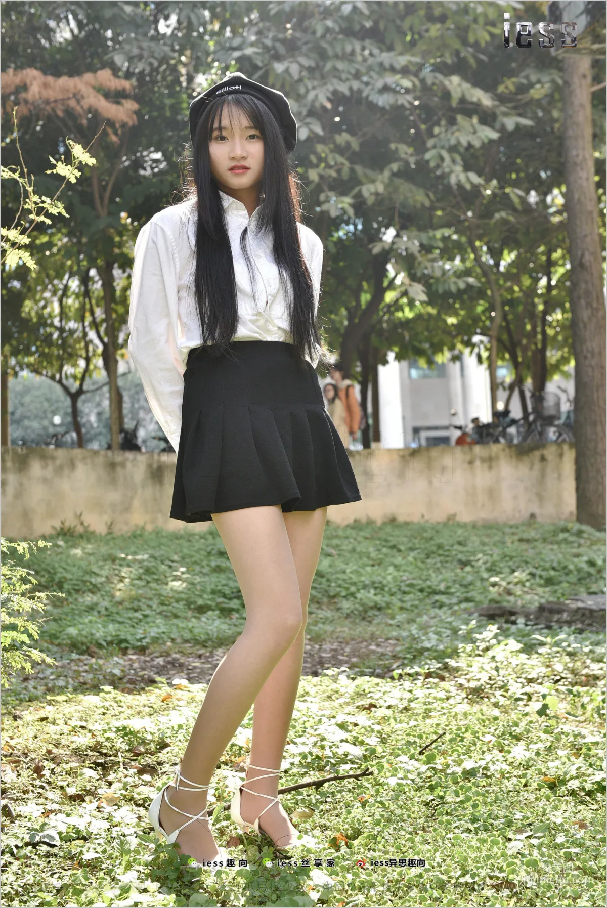 Silk Stockings Bento 189 Ruo Qi, First Time Wearing High Heels [IESS] Photo Set photo 21