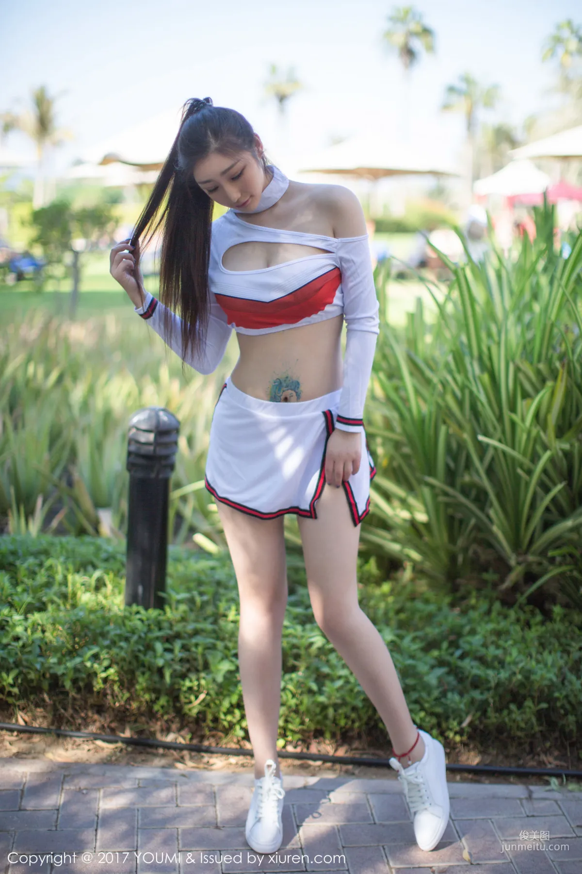 Daji Toxic, Uniform and Vacuum Metal Chain [YouMi] VOL.090 Photo Set photo 7