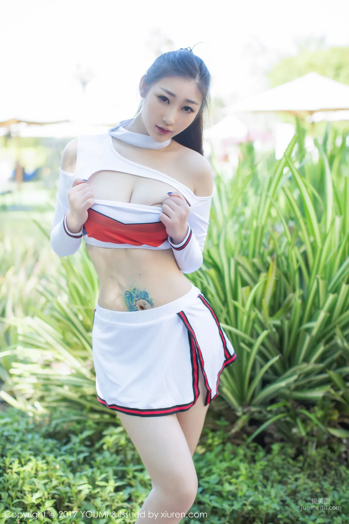 Daji Toxic, Uniform and Vacuum Metal Chain [YouMi] VOL.090 Photo Set photo 5