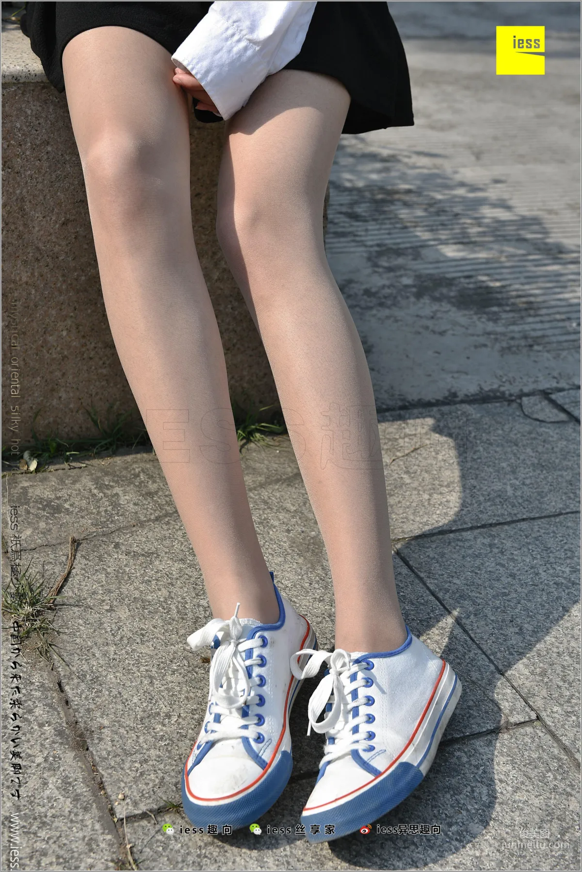 Silk Stockings Bento 181 Ruo Qi "Silk of Coming of Age -- Canvas Shoes 1" [IESS] Photo Set photo 21