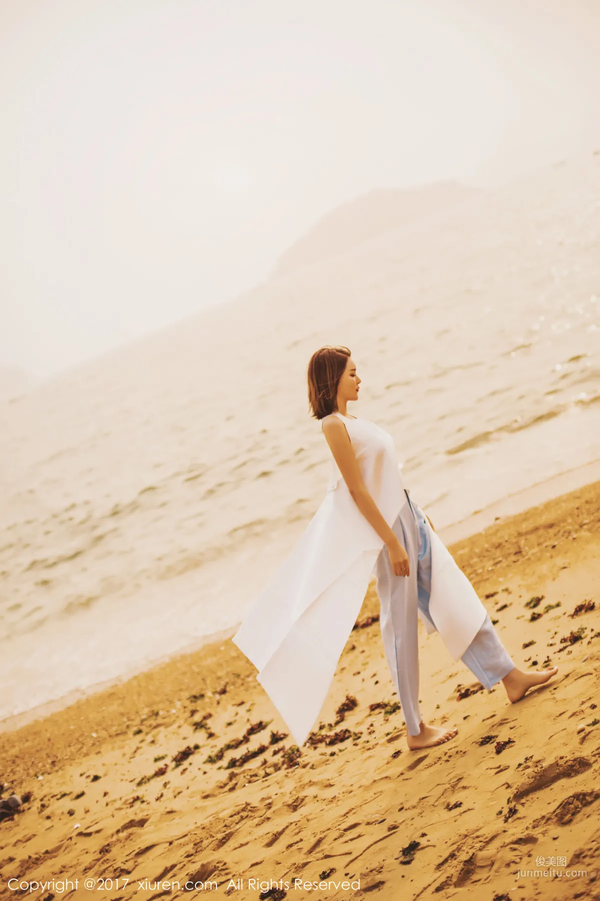 Nian Shi (Kai Zhu) 'Seaside Aesthetic Style + Sexy Indoor' [XiuRen] NO.879 Photo Set photo 19