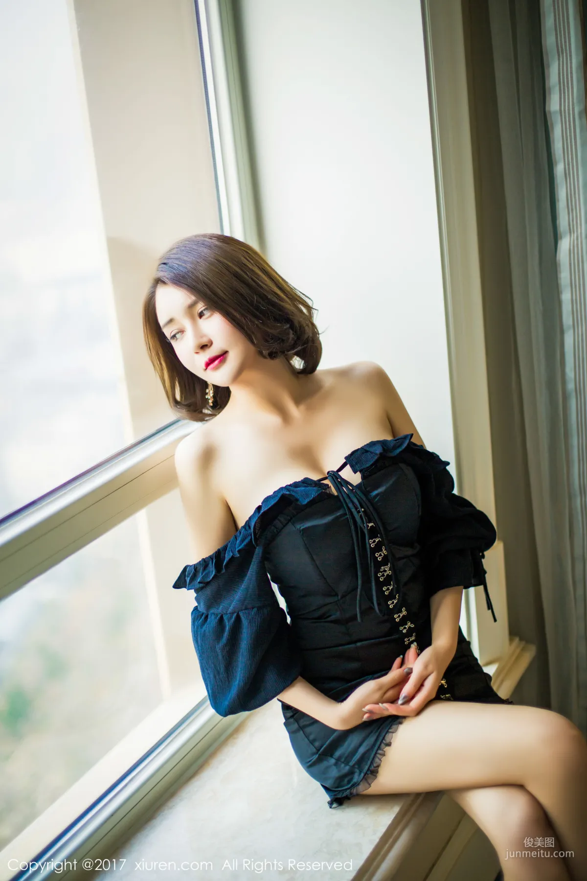 Nian Shi (Kai Zhu) 'Seaside Aesthetic Style + Sexy Indoor' [XiuRen] NO.879 Photo Set photo 34