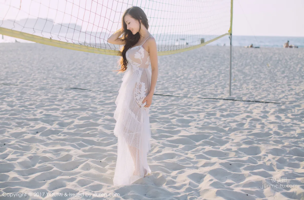 Yumi- Youmei Blue Sky Silver Beach White Clouds Beauty [YouMi] VOL.088 Photo Set photo 27