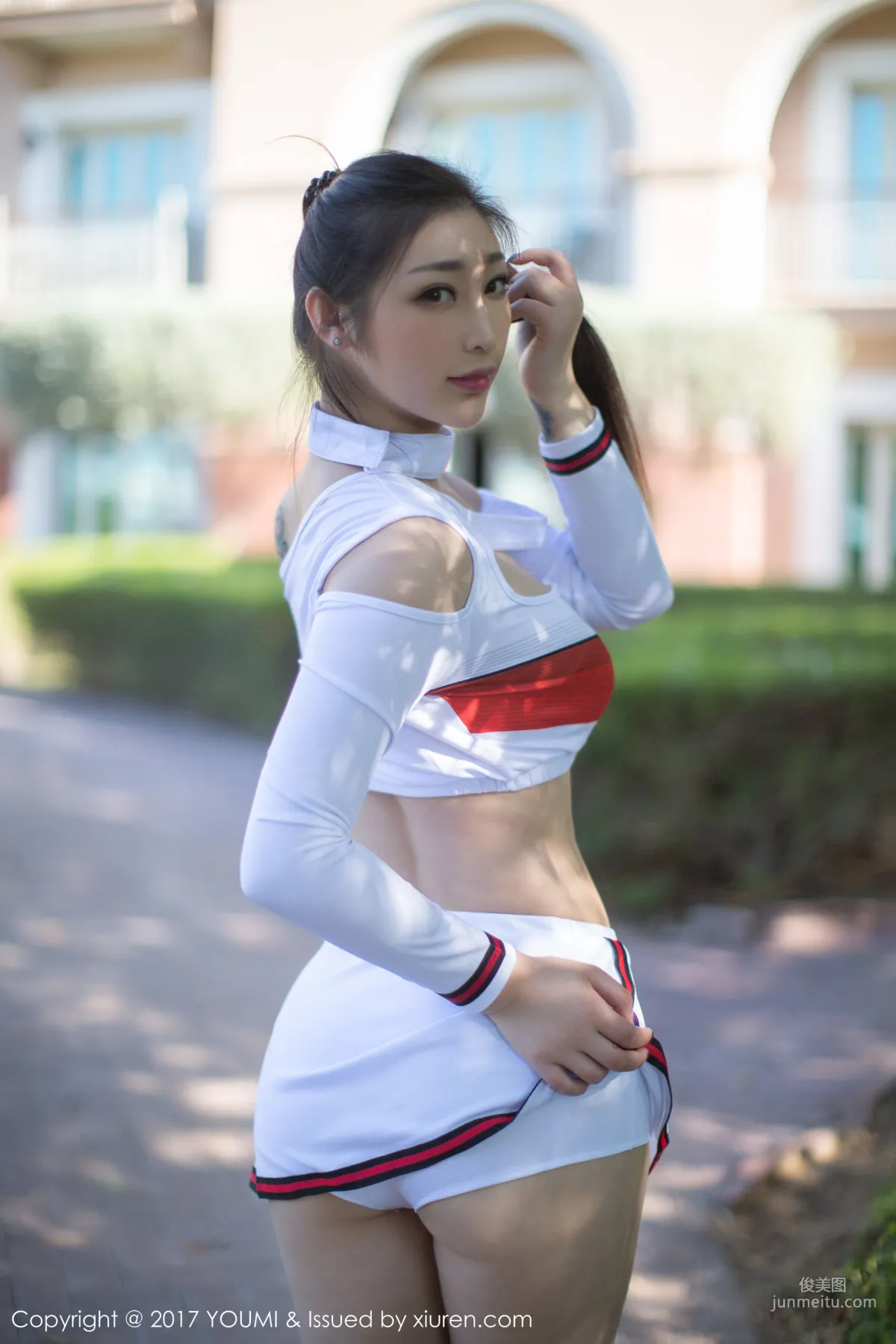 Daji Toxic, Uniform and Vacuum Metal Chain [YouMi] VOL.090 Photo Set photo 9