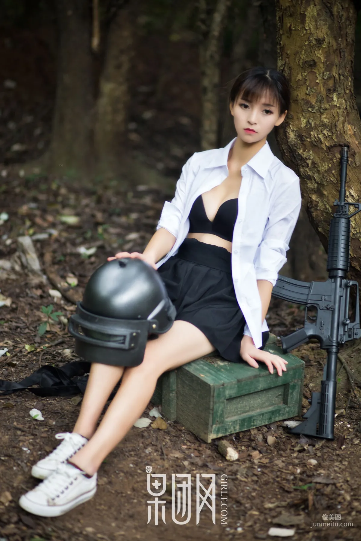 Mo Gu, Beauty's Wild Battle in the Wilderness, Sexy and Alluring! [Girlt] NO.109 Photo Set photo 24