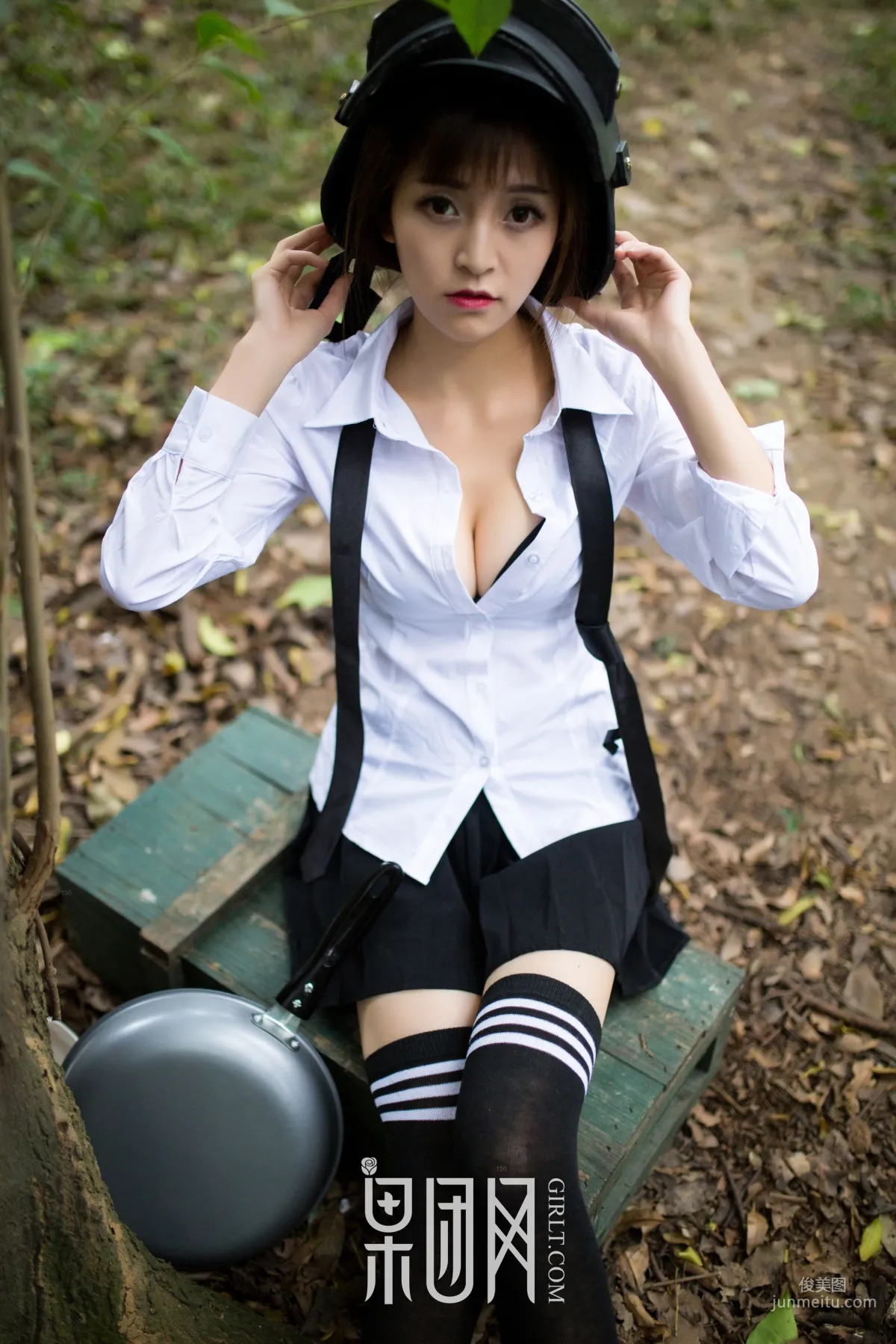 Mo Gu, Beauty's Wild Battle in the Wilderness, Sexy and Alluring! [Girlt] NO.109 Photo Set photo 41