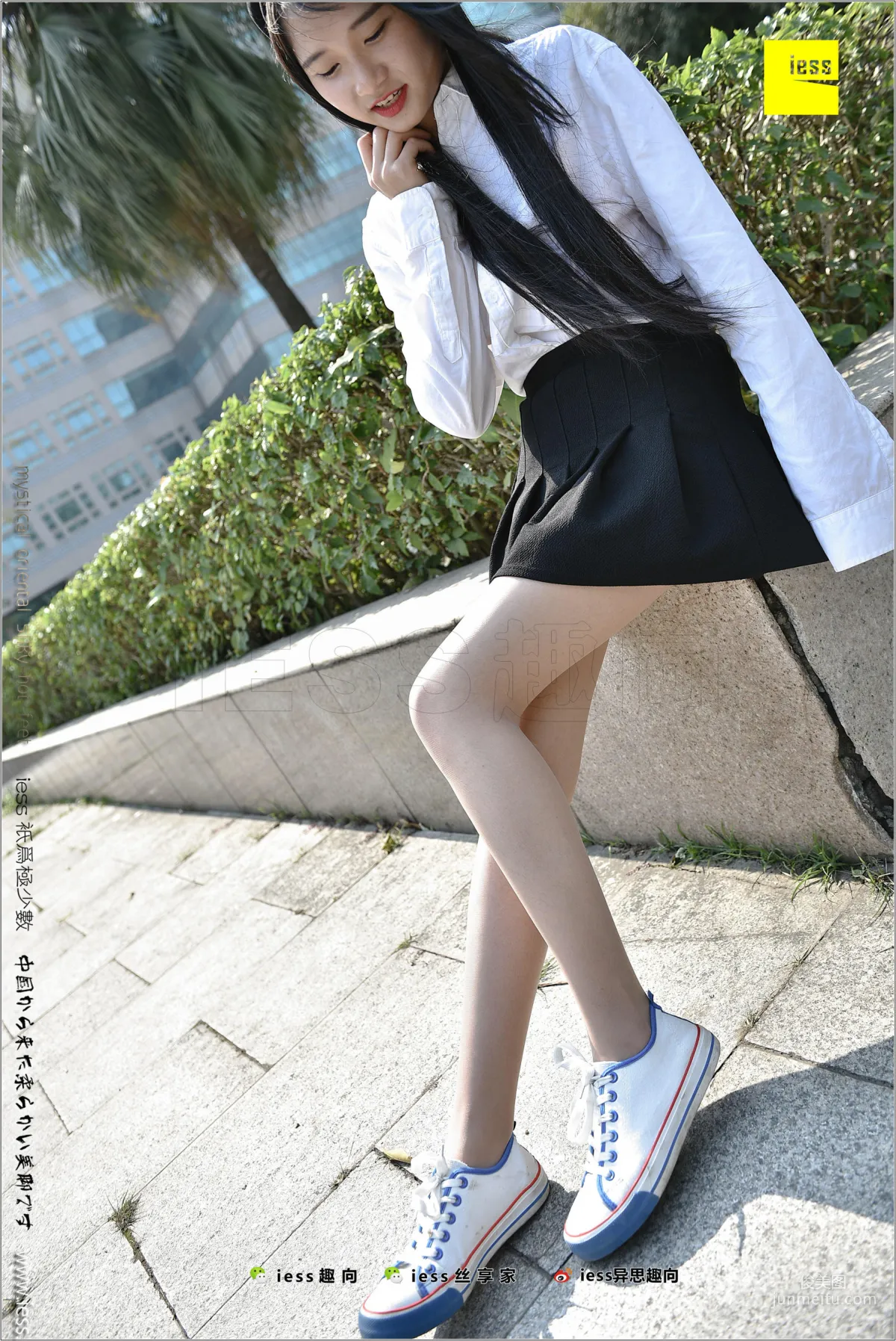Silk Stockings Bento 181 Ruo Qi "Silk of Coming of Age -- Canvas Shoes 1" [IESS] Photo Set photo 23