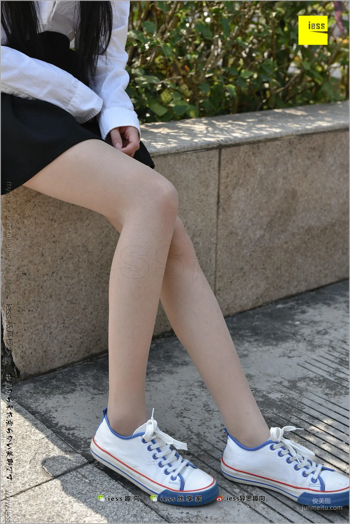 Silk Stockings Bento 181 Ruo Qi "Silk of Coming of Age -- Canvas Shoes 1" [IESS] Photo Set photo 7