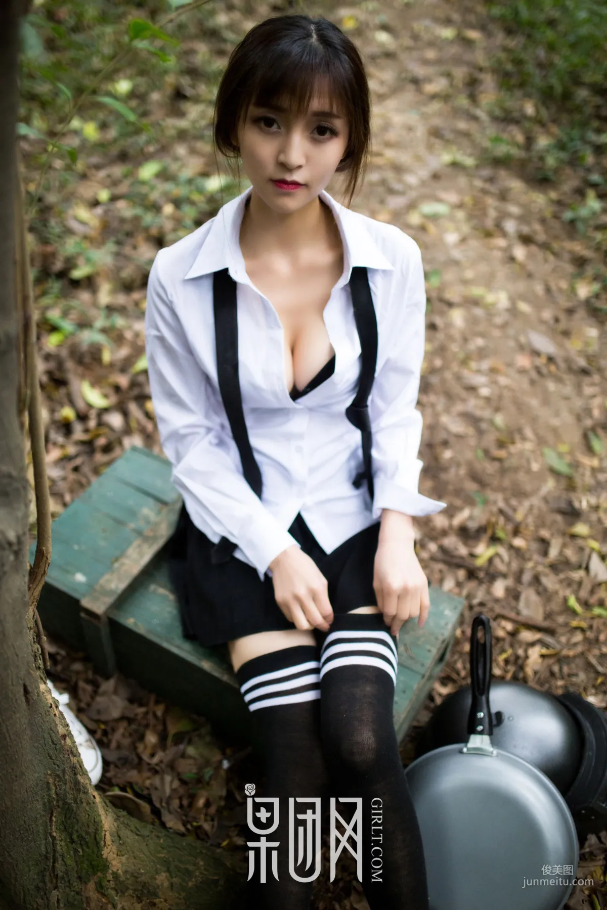 Mo Gu, Beauty's Wild Battle in the Wilderness, Sexy and Alluring! [Girlt] NO.109 Photo Set photo 40