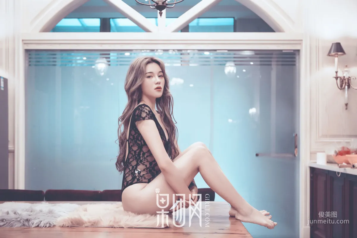 Xiao Bai《Lace See-Through, Sexy and Charming!》 [Girlt] No.110 Photo Set photo 31