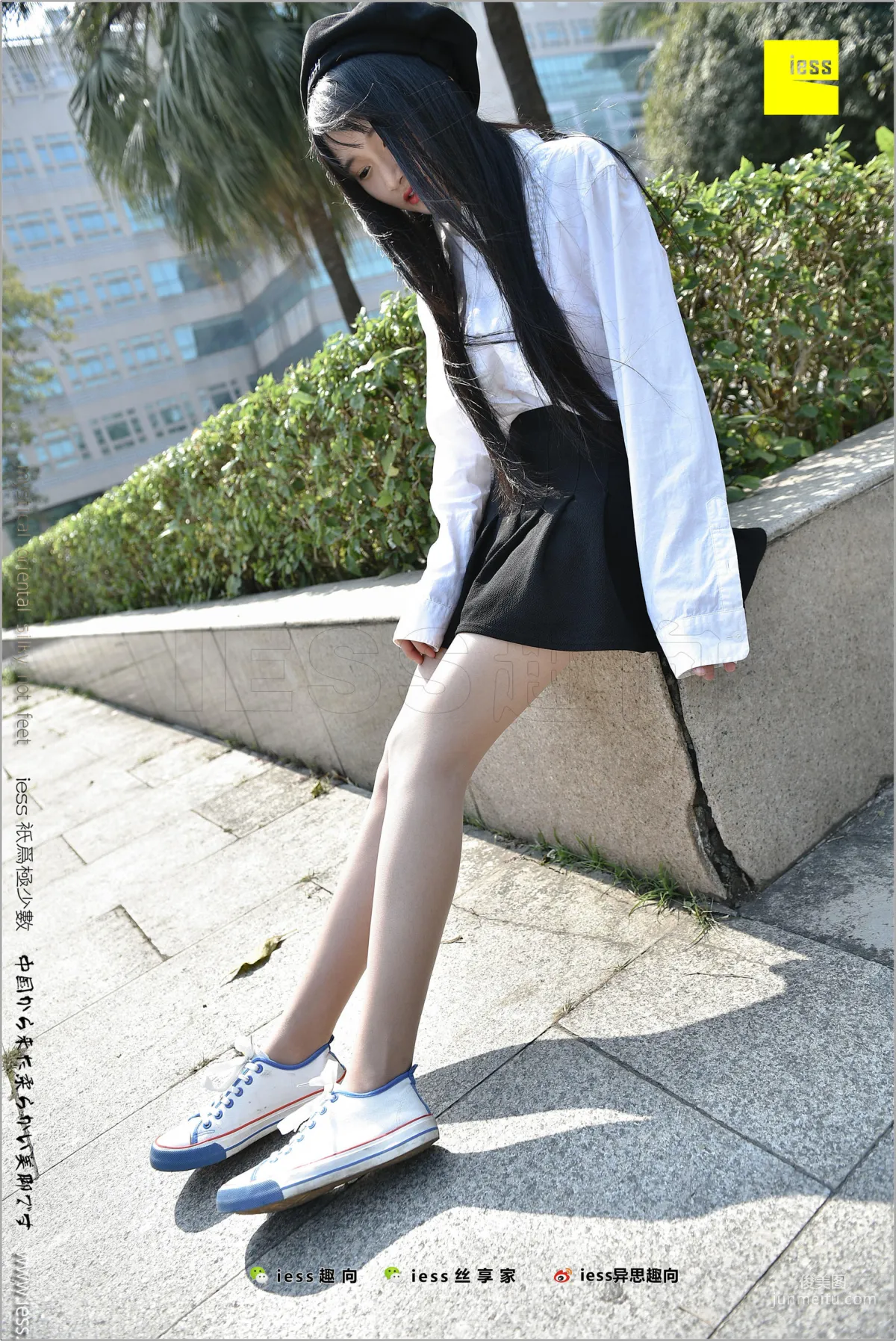 Silk Stockings Bento 181 Ruo Qi "Silk of Coming of Age -- Canvas Shoes 1" [IESS] Photo Set photo 26