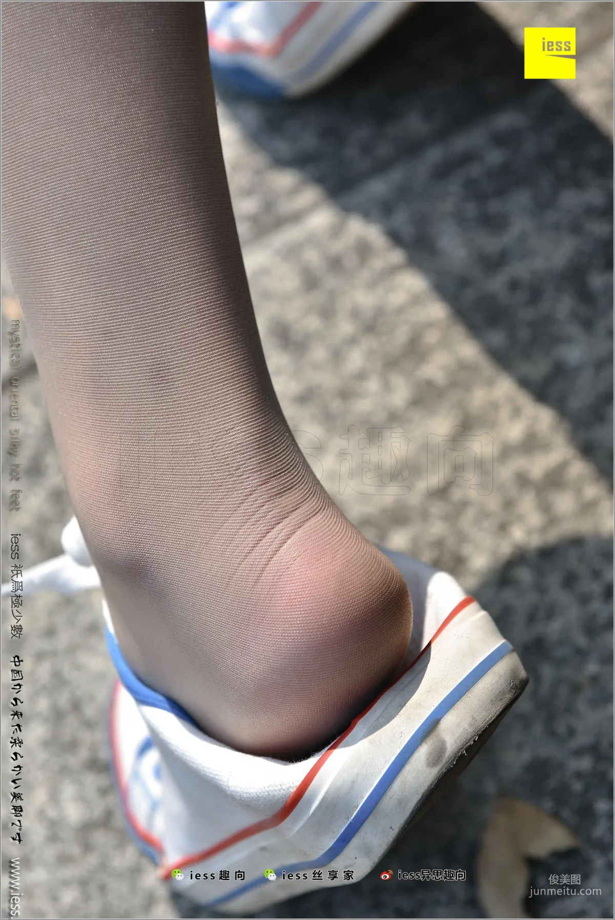 Silk Stockings Bento 181 Ruo Qi "Silk of Coming of Age -- Canvas Shoes 1" [IESS] Photo Set photo 60