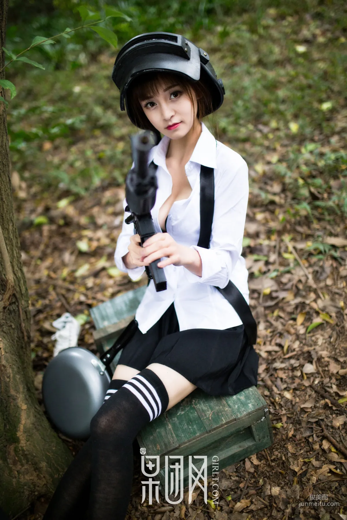 Mo Gu, Beauty's Wild Battle in the Wilderness, Sexy and Alluring! [Girlt] NO.109 Photo Set photo 43