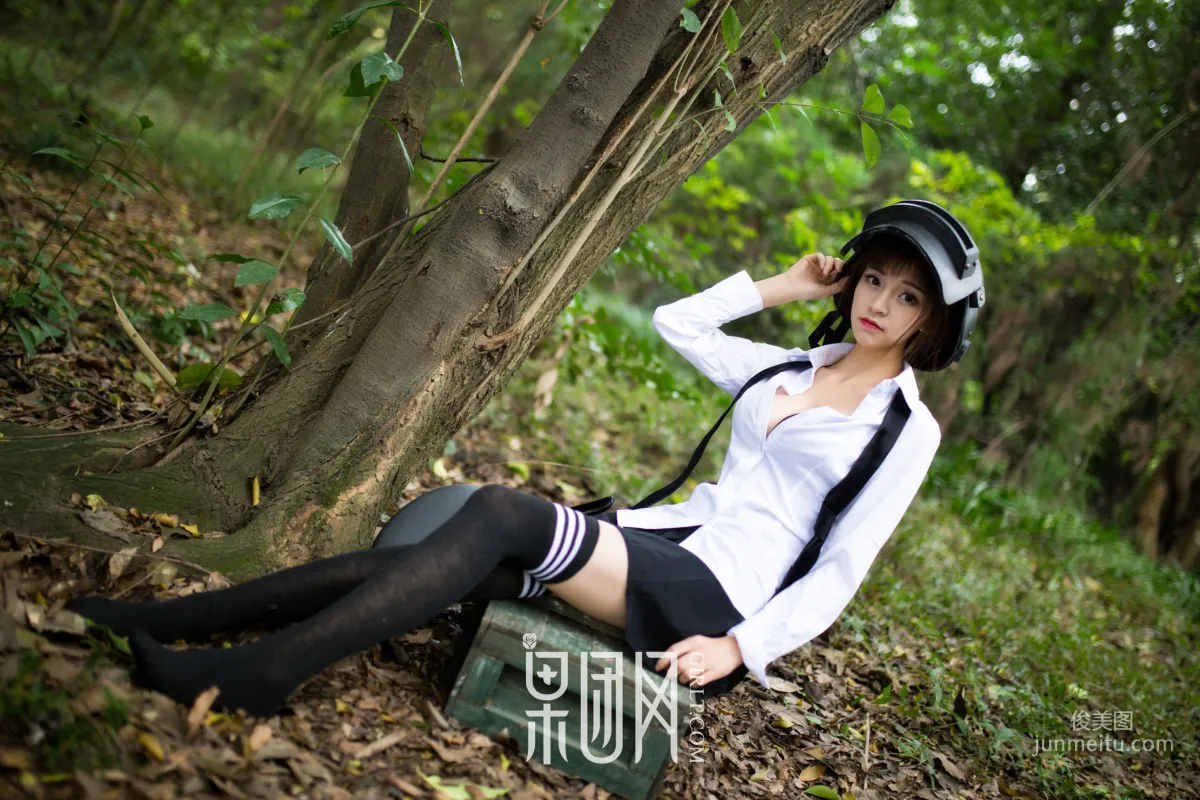 Mo Gu, Beauty's Wild Battle in the Wilderness, Sexy and Alluring! [Girlt] NO.109 Photo Set photo 42