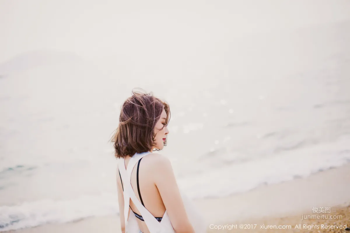 Nian Shi (Kai Zhu) 'Seaside Aesthetic Style + Sexy Indoor' [XiuRen] NO.879 Photo Set photo 3