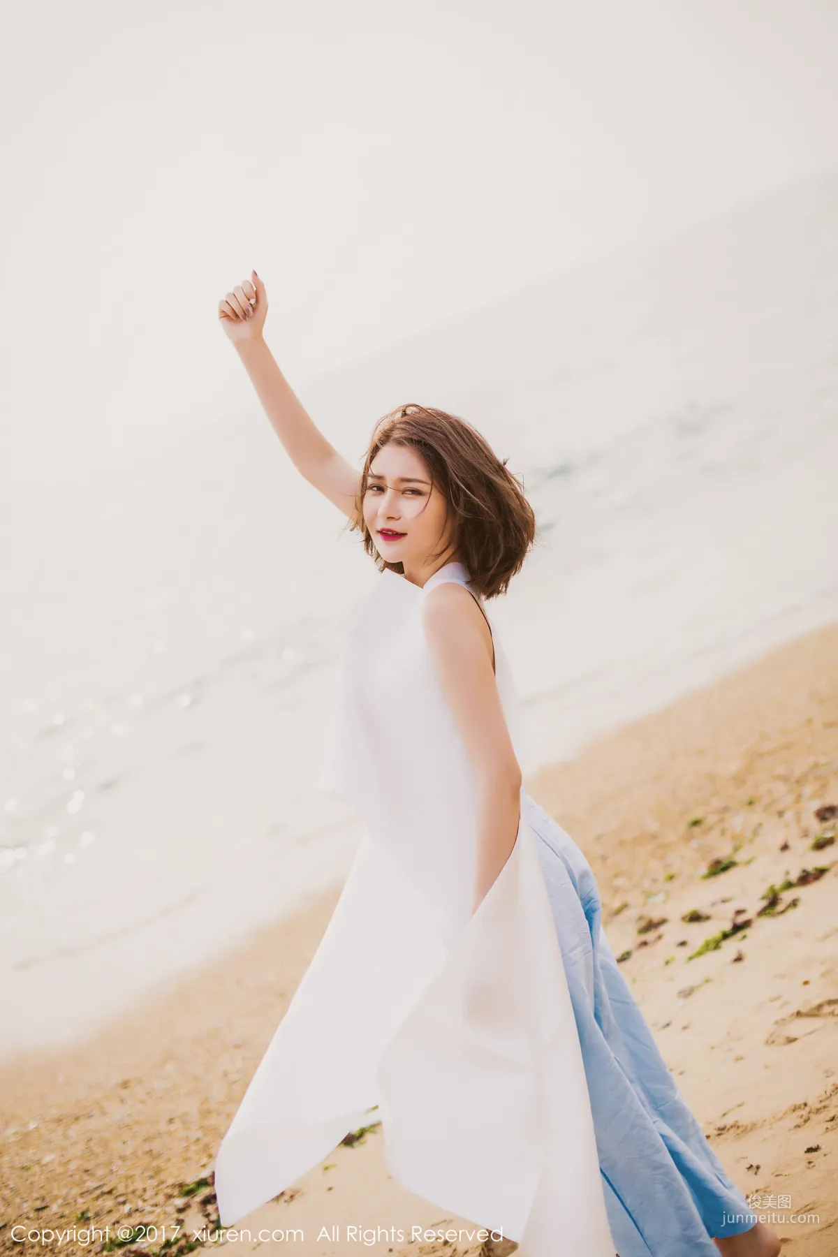 Nian Shi (Kai Zhu) 'Seaside Aesthetic Style + Sexy Indoor' [XiuRen] NO.879 Photo Set photo 11