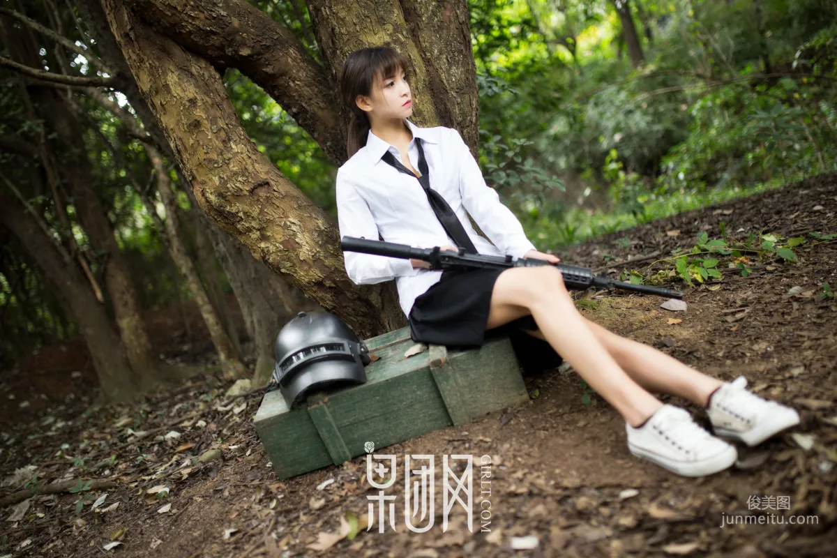 Mo Gu, Beauty's Wild Battle in the Wilderness, Sexy and Alluring! [Girlt] NO.109 Photo Set photo 2