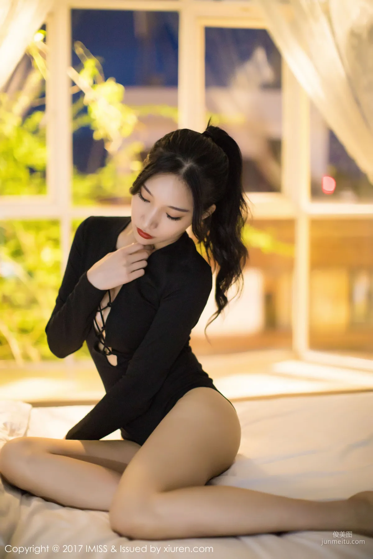 Xiaohuli Sica, Black Private Shoot Sexy Legs [IMISS] VOL.194 Photo Set photo 8