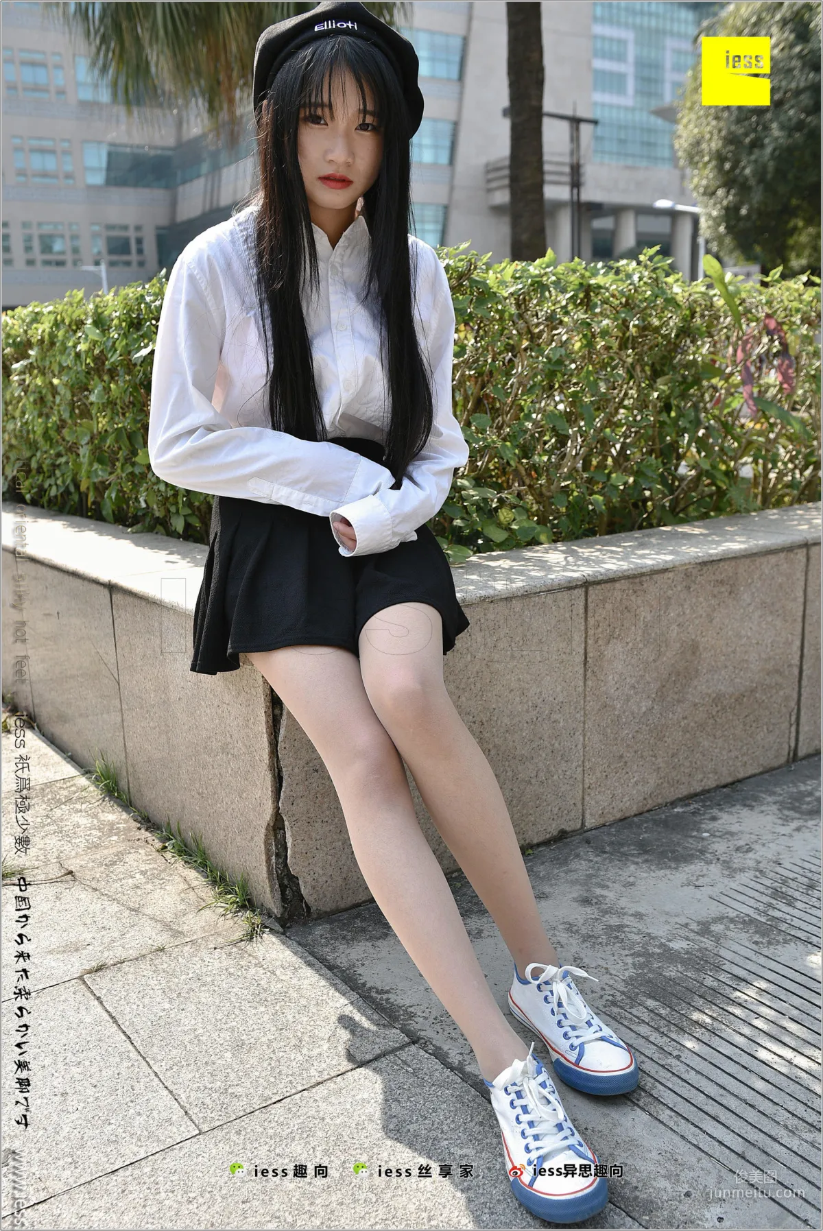 Silk Stockings Bento 181 Ruo Qi "Silk of Coming of Age -- Canvas Shoes 1" [IESS] Photo Set photo 5
