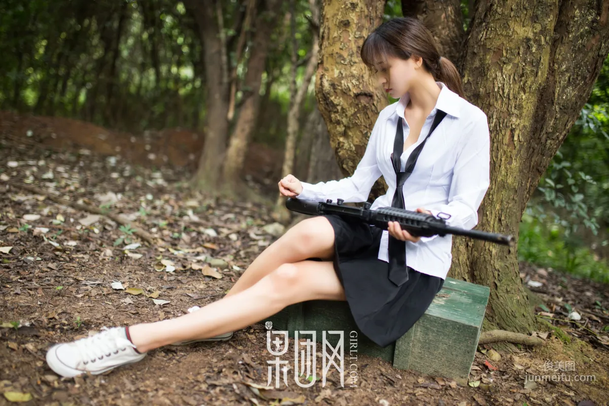 Mo Gu, Beauty's Wild Battle in the Wilderness, Sexy and Alluring! [Girlt] NO.109 Photo Set photo 7