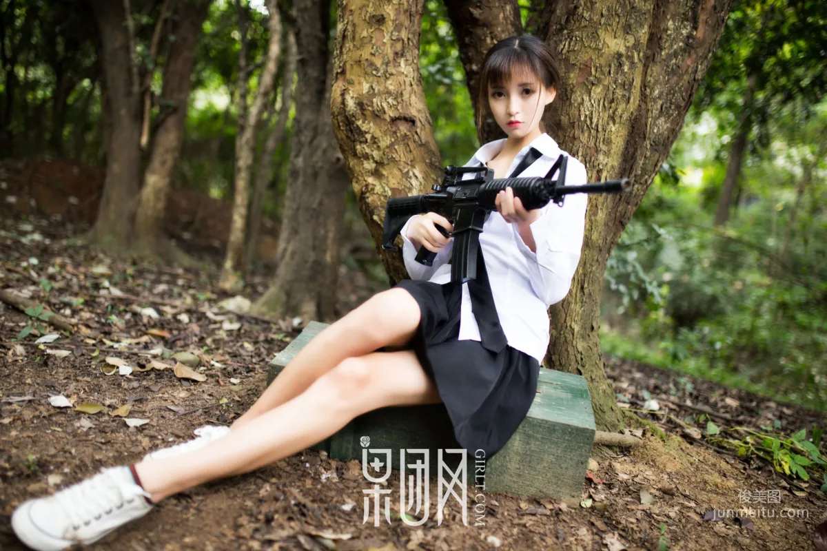 Mo Gu, Beauty's Wild Battle in the Wilderness, Sexy and Alluring! [Girlt] NO.109 Photo Set photo 8