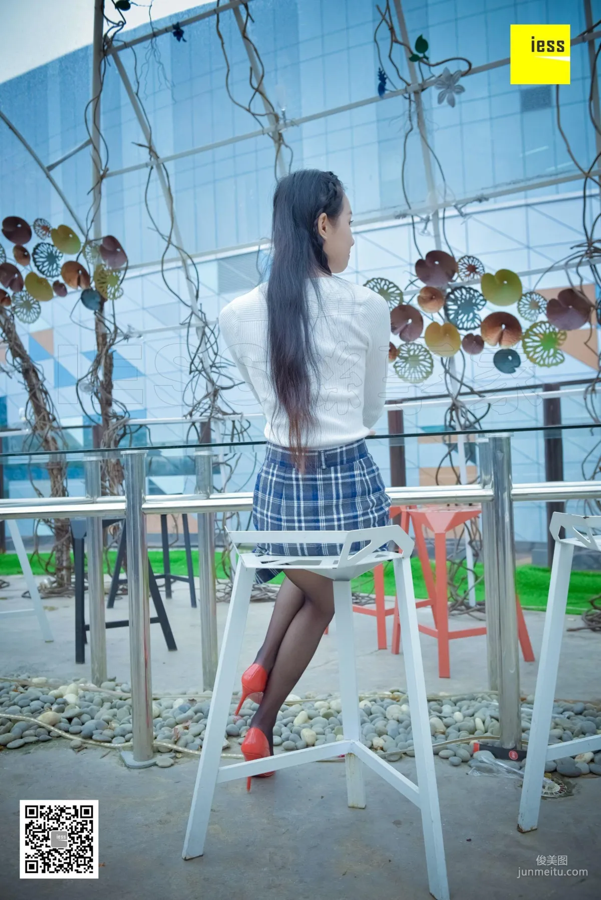 Si Xiang Jia 139 Mu Mu "Reinforced Toe Black Stockings" [IESS] Photo Set photo 45