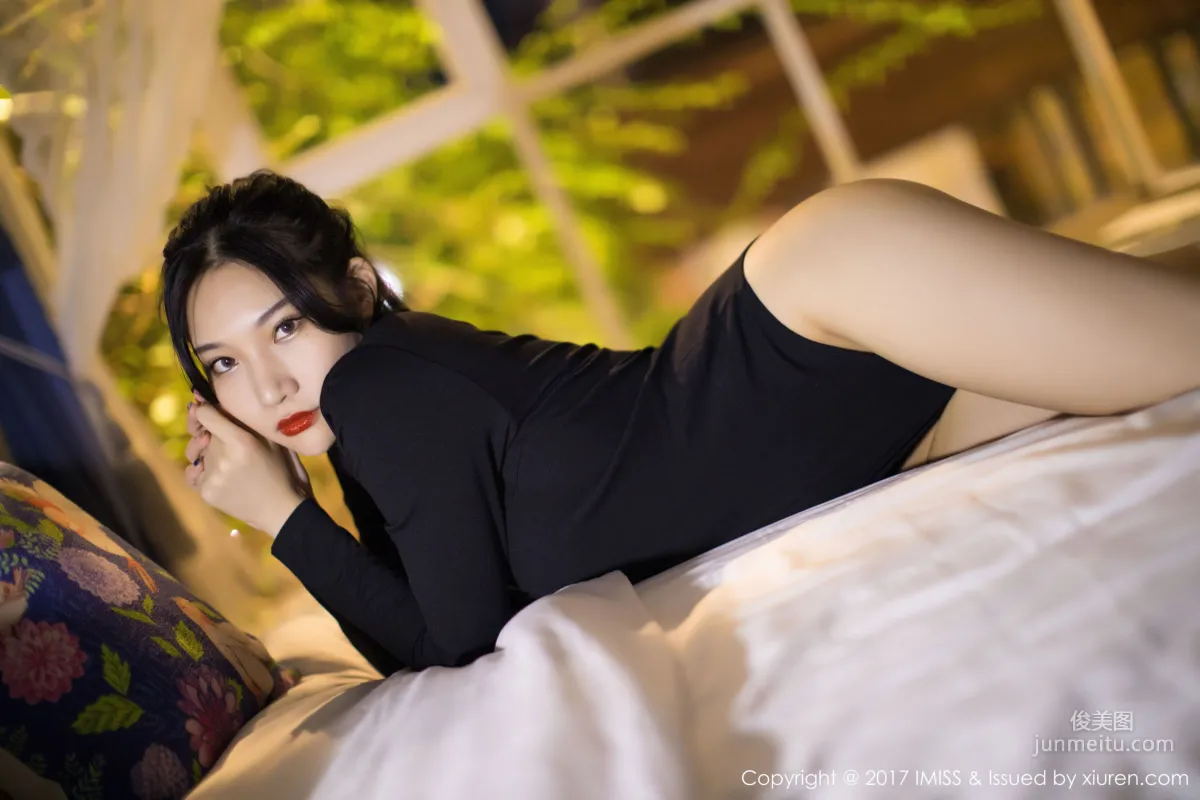 Xiaohuli Sica, Black Private Shoot Sexy Legs [IMISS] VOL.194 Photo Set photo 10