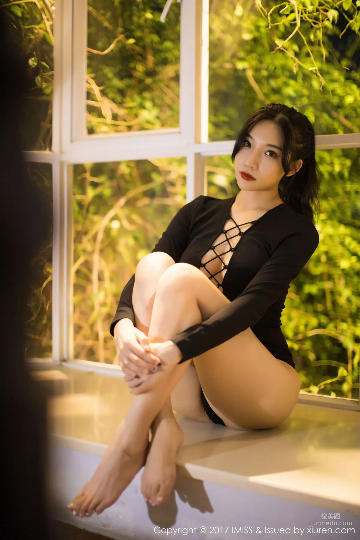 Xiaohuli Sica, Black Private Shoot Sexy Legs [IMISS] VOL.194 Photo Set photo 29